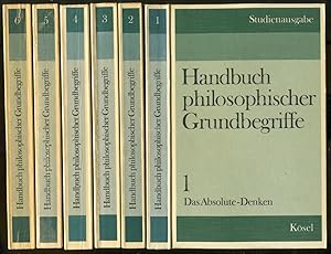 Seller image for Handbuch philosophischer Grundbegriffe. Studienausgabe [6 Bnde] for sale by Antikvariat Valentinska