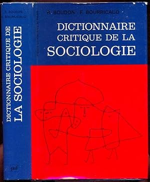 Image du vendeur pour Dictionnaire critique de la sociologie. deuxime dition mis en vente par Antikvariat Valentinska