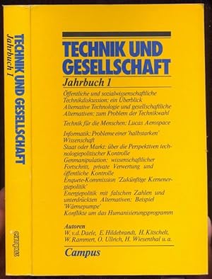 Bild des Verkufers fr Technik und Gesellschaft. Jahrbuch 1 zum Verkauf von Antikvariat Valentinska