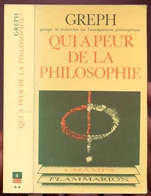 Seller image for Qui a per de la philosophie? [= GREPH; 4] for sale by Antikvariat Valentinska