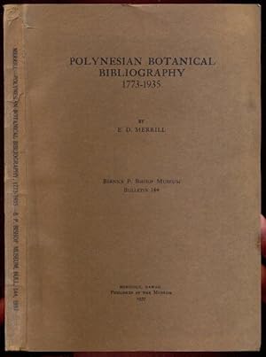 Seller image for Polynesian Botanical Bibliography 1773-1935. Bernice P. Bishop Museum, Bulleetin 144 for sale by Antikvariat Valentinska