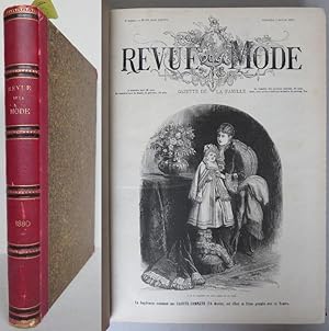 Bild des Verkufers fr Revue de la Mode. Gazette de la famille. 9. ane, 1880 zum Verkauf von Antikvariat Valentinska