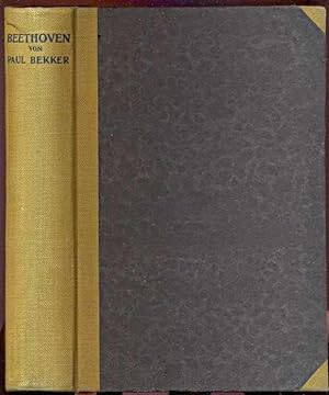 Bild des Verkufers fr Beethoven. Achtes bis zehntes Tausend, Aufl. 1912 zum Verkauf von Antikvariat Valentinska