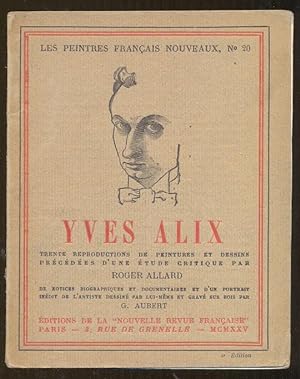 Image du vendeur pour Yves Alix. Les Peintres Francais Nouveaux, No 20 mis en vente par Antikvariat Valentinska