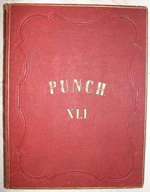 Punch, or the London Charivari, vol. XLI, 1861. 52 gebundene Hefte in Verlagseinband
