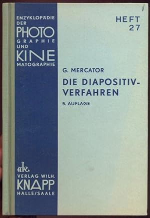 Seller image for Die Diapositiv-Verfahren . Enzyklopdie der Photographie und Kinematographie, Heft 27. 5. Auflage for sale by Antikvariat Valentinska
