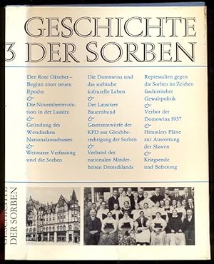 Geschichte der Sorben von 1917 bis 1945. 3. Band