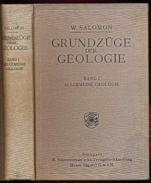 Bild des Verkufers fr Grundzge der Geologie. Band I.1: allgemeine Geologie/innere Dynamik zum Verkauf von Antikvariat Valentinska