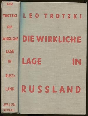 Immagine del venditore per Die wirkliche Lage in Russland venduto da Antikvariat Valentinska