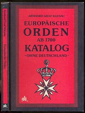 Bild des Verkufers fr Europische Orden ab 1700 Katalog - ohne Deutschland zum Verkauf von Antikvariat Valentinska