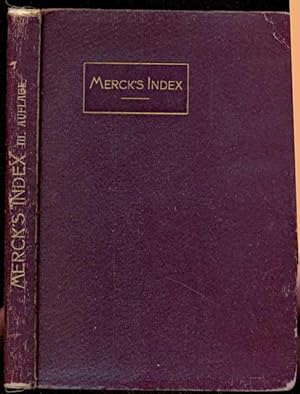 Merck's Index. III. Auflage 1910