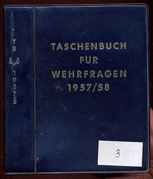 Immagine del venditore per Taschenbuch fr Wehrfragen 1957/58. Zweiter Jahrgang venduto da Antikvariat Valentinska