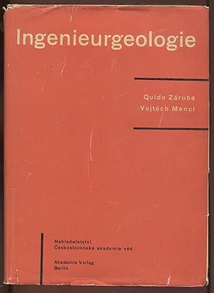 Bild des Verkufers fr Ingenieurgeologie. Mit 384 Abbildungen und 14 Tabellen zum Verkauf von Antikvariat Valentinska
