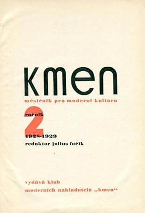 Kmen, mesicnik pro moderni kulturu. Zweiter Jahrgang 1928-1929