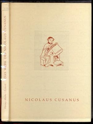 Bild des Verkufers fr Das Werk des Nicolaus Cusanus. Eine bibliophile Einfhrung. Dritte Auflage zum Verkauf von Antikvariat Valentinska