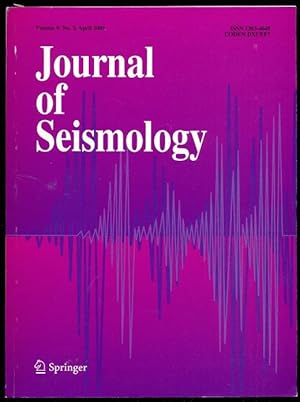 Seller image for Journal of Seismology, vol. 9, No. 2, April 2005 for sale by Antikvariat Valentinska