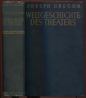 Imagen del vendedor de Weltgeschichte des Theaters. Mit einem Bildanhang a la venta por Antikvariat Valentinska