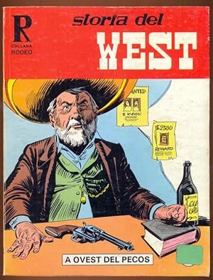 Bild des Verkufers fr A ovest del pecos. Storia del west [= Colana rodeo; No 156, 1980] zum Verkauf von Antikvariat Valentinska