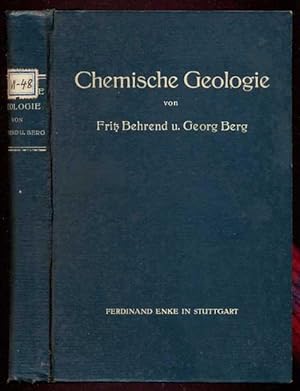 Chemische Geologie. Mit 61 Abbildungen im Text