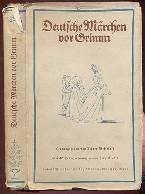 deutsche Märchen vor Grimm. Mit 40 Federzeichnungen von Fritz Kredel. Neuausgabe 17. bis 26. Tausend