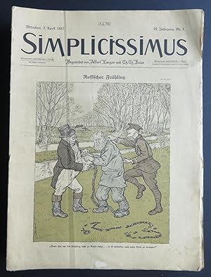 Simplicissimus. 22. Jahrgang, 1917-1918, Nrn. 1-52