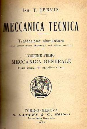 Seller image for Meccanica tecnica for sale by Laboratorio del libro