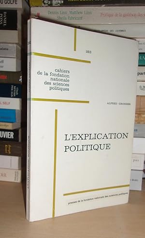 Seller image for L'EXPLICATION POLITIQUE : Une Introduction  L'analyse Comparative for sale by Planet's books