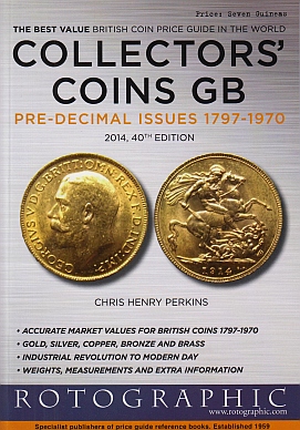 Collectors' Coins Great Britain Pre-decimal issues 1797-1970 & Decimal issues 1968-2014. (2 books...