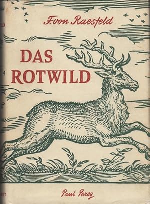 Imagen del vendedor de Das Rotwild. Naturgeschichte, Hege und Jagd a la venta por Kaaterskill Books, ABAA/ILAB