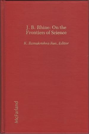 Bild des Verkufers fr J. B. Rhine: On the Frontiers of Science zum Verkauf von Kaaterskill Books, ABAA/ILAB