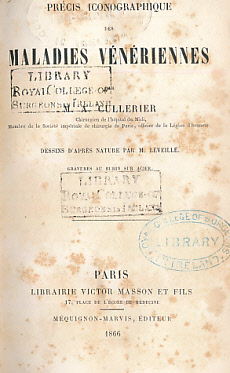 Immagine del venditore per Prcis Iconographique des Maladies Vnriennes venduto da Barter Books Ltd