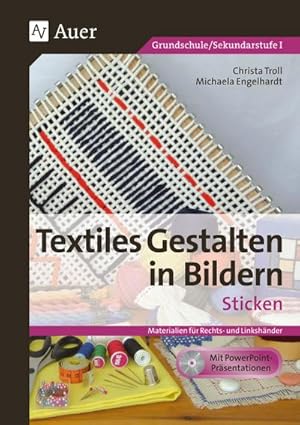 Seller image for Textiles Gestalten in Bildern: Sticken for sale by BuchWeltWeit Ludwig Meier e.K.