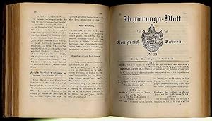 Regierungs-Blatt für das Königreich Bayern 1873. Enthaltend die Nr. 1 bis 73 (9. Januar bis 31. D...