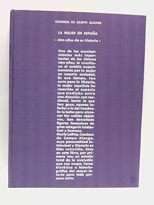 Bild des Verkufers fr La mujer en Espaa: Cien aos de su historia, 1860-1960. Con 485 ilustraciones y siete lminas a todo color zum Verkauf von Librera Miguel Miranda