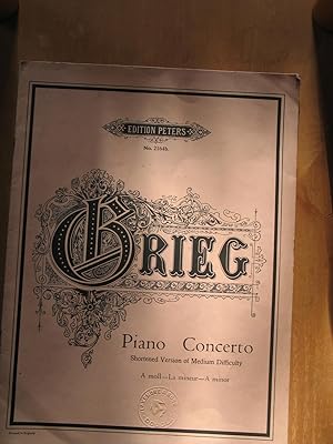 Grieg Piano Concerto - A Minor