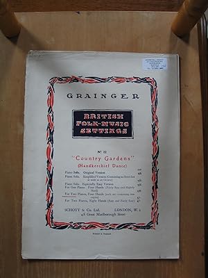 Seller image for Country Gardens - Handkerchief Dance, for Two Pianos for sale by EbenezerBooks