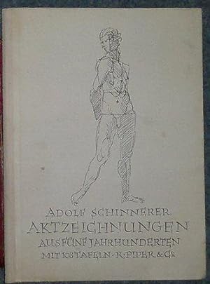 Bild des Verkufers fr Aktzeichnungen aus fnf Jahrhunderten. zum Verkauf von Antiquariat Johann Forster