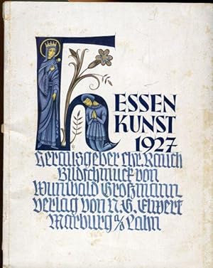 Imagen del vendedor de Hessen-Kunst. Jahrbuch fr Kunst und Denkmalpflege in Hessen und im Rhein-Main-Gebiet. 21. Jahrgang. St. Elisabeth. a la venta por Antiquariat am Flughafen