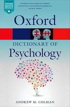 Imagen del vendedor de A Dictionary of Psychology (Paperback) a la venta por Grand Eagle Retail