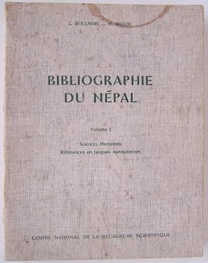 Image du vendeur pour Bibliographie du Npal. Volume I. Sciences Humaines. Rfrences en langues europennes mis en vente par Martin Kaukas Books