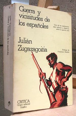 Imagen del vendedor de GUERRA Y VICISITUDES DE LOS ESPAOLES. Prlogo de Francisco Bustelo a la venta por LLIBRES del SENDERI