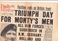 Bild des Verkufers fr Daily Mirror, May 5 1945 zum Verkauf von nautiek