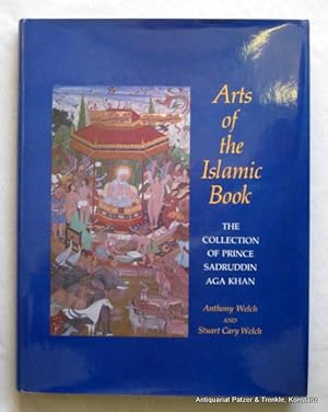 Seller image for Arts of the Islamic Book. The Collection of Prince Sadruddin Aga Khan. 2nd printing. Ithaca, Cornell UP for the Asia Society, 1982. Kl.-fol. Mit 24 farbigen u. 101 s/w Illustrationen. 240 S. Or.-Lwd. mit Schutzumschlag u. transparentem Umschlag. (ISBN 0801415489). for sale by Jrgen Patzer