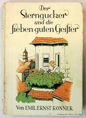 Imagen del vendedor de Der Sterngucker und die sieben guten Geister. Ein Roman fr die Jugend. Reutlingen, Enlin & Laiblin, (1933). Mit 4 Farbtafeln von Lia Doering. 160 S. Farbiger Or.-Hlwd.; Ecken etwas bestoen. - Papier leicht gebrunt. a la venta por Jrgen Patzer