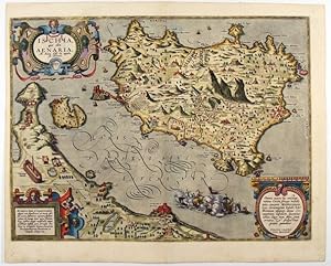 Bild des Verkufers fr ISCHIA quae olim AENARIA. Ab Aeneae classe hic appulsa sic nominata. 1590". zum Verkauf von Antiquariat Peter Fritzen
