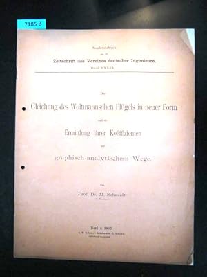 Gleichung des Woltmannschen Flügels in neuer Form und die Ermittlung ihrer Koeffizienten auf grap...