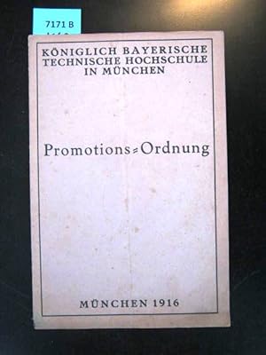 Promotions-Ordnung.