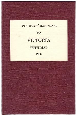 Imagen del vendedor de Emigrants' Handbook to Victoria with Map a la venta por Michael Moons Bookshop, PBFA