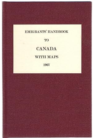 Imagen del vendedor de Emigrants' Handbook to Canada with Maps a la venta por Michael Moons Bookshop, PBFA