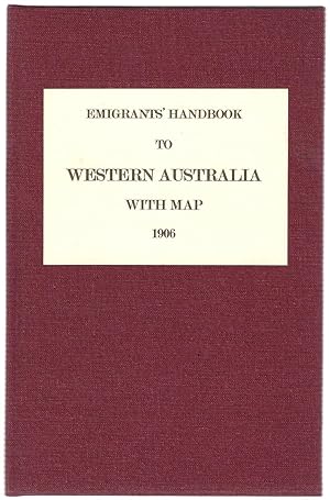 Imagen del vendedor de Emigrants' Handbook to Western Australia with Map a la venta por Michael Moons Bookshop, PBFA